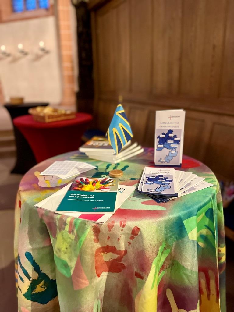 Reformationstag Stand Gehörlosenseelsorge IN